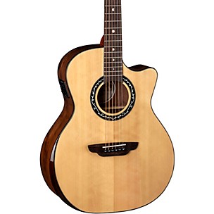 Luna Guitars Vineyard Grand Auditorium Acoustic-Electric Guitar