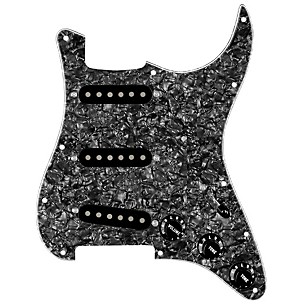 920D Custom Vintage American Loaded Pickguard for Strat With Black Pickups and S5W-BL-V Wiring Harness