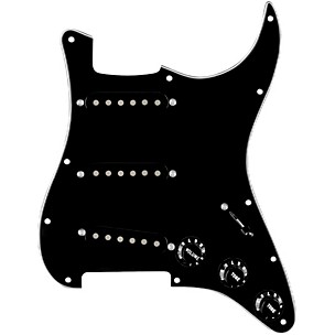 920D Custom Vintage American Loaded Pickguard for Strat With Black Pickups and S7W-MT Wiring Harness