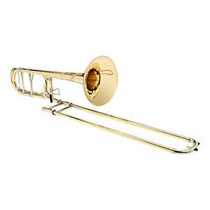 S.E. SHIRES Vintage New York Tenor Trombone in Yellow Brass with F Attachment