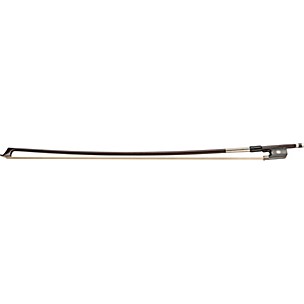 Glasser Viola Bow Advanced Composite, Fully-Lined Ebony Frog, Nickel Wire Grip