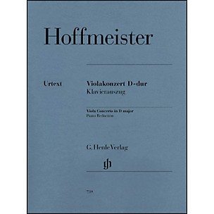 G. Henle Verlag Viola Concerto D Major By Hoffmeister