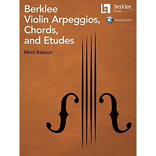 Berklee Press Violin Arpeggios, Chords, and Etudes Book/Online Audio