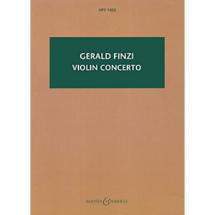 Boosey and Hawkes Violin Concerto (Revised 2009) Boosey & Hawkes Scores/Books Series Softcover Composed by Gerald Finzi