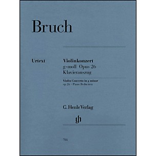 G. Henle Verlag Violin Concerto in G Minor Op. 26 By Bruch