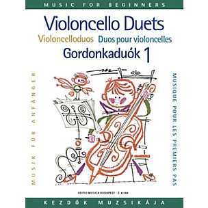 Editio Musica Budapest Violoncello Duos for Beginners - Volume 1 EMB Series Composed by Arpad Pejtsik