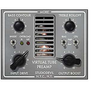 Studio Devil Virtual Tube Preamp Software Download