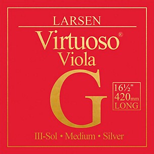 Larsen Strings Virtuoso Extra-Long Viola G String