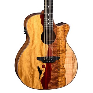 Luna Guitars Vista Eagle 12-String Acoustic-Electric Guitar