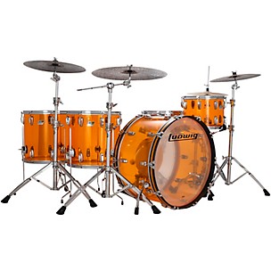 Ludwig Vistalite Zep 4-Piece Drum Shell Pack -