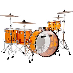 Ludwig Vistalite Zep Set 5-Piece Shell Pack With LM402 Snare Drum