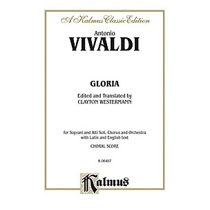 Alfred Vivaldi Gloria SATB with SATB Soli Choir