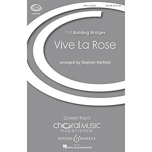 Boosey and Hawkes Vive La Rose (CME Building Bridges) SA(T)B arranged by Stephen Hatfield