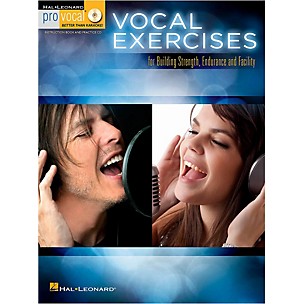 Hal Leonard Vocal Exercises for Building Strength, Endurance and Facility - Pro Vocal Series Book/Online Audio