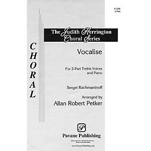 PAVANE Vocalise (2-Part and Piano) 2-Part arranged by Allan Petker