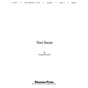 Hal Leonard Voci Sacre Concert Band Level 3 Composed by Luigi Zaninelli
