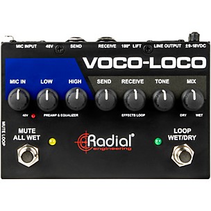 Radial Engineering Voco-Loco MK2 Vocal Effects Switcher