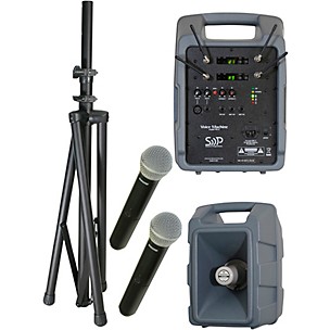 Sound Projections Voice Machine with Dual 123-Channel Handheld Wireless Systems