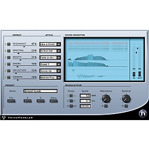 TC Helicon VoiceModeler Plug-in for PowerCore