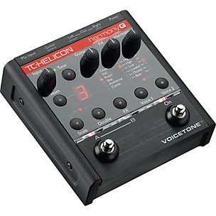 TC Helicon VoiceTone Harmony-G Vocal Effects Pedal for Guitarists