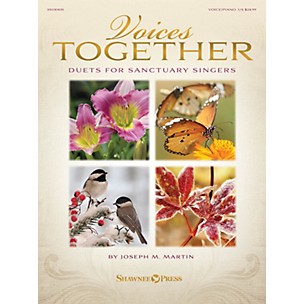 Shawnee Press Voices Together (Duets for Sanctuary Singers) Book and CD pak Composed by Joseph M. Martin