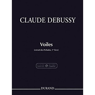 Durand Voiles (Excerpt from Preludes Volume 1) Editions Durand Series Softcover