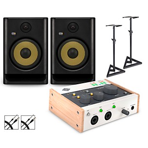 Universal Audio Volt 276 with KRK ROKIT G5 Studio Monitor Pair (Stands & Cables Included)