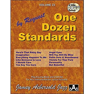Jamey Aebersold Volume 23 - One Dozen Standards - Book and 2-CD Set