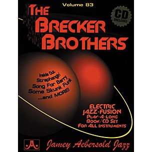 Jamey Aebersold Volume 83 - The Brecker Brothers - Play-Along Book and CD Set