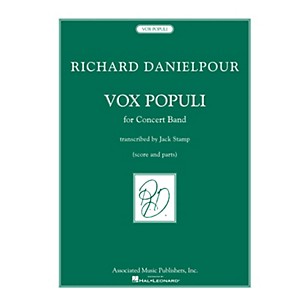 Associated Vox Populi (Voice of the People) Concert Band Level 5 by Richard Danielpour Arranged by Jack Stamp