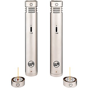 Warm Audio WA-84 Premium Stereo Pair - Cardioid and Omni Capsules