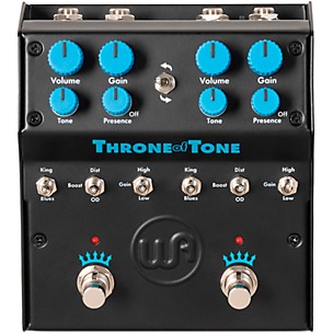 Warm Audio WA-TOT Throne of Tone Dual-Sided British-Amp-Inspired Overdrive Effects Pedal -