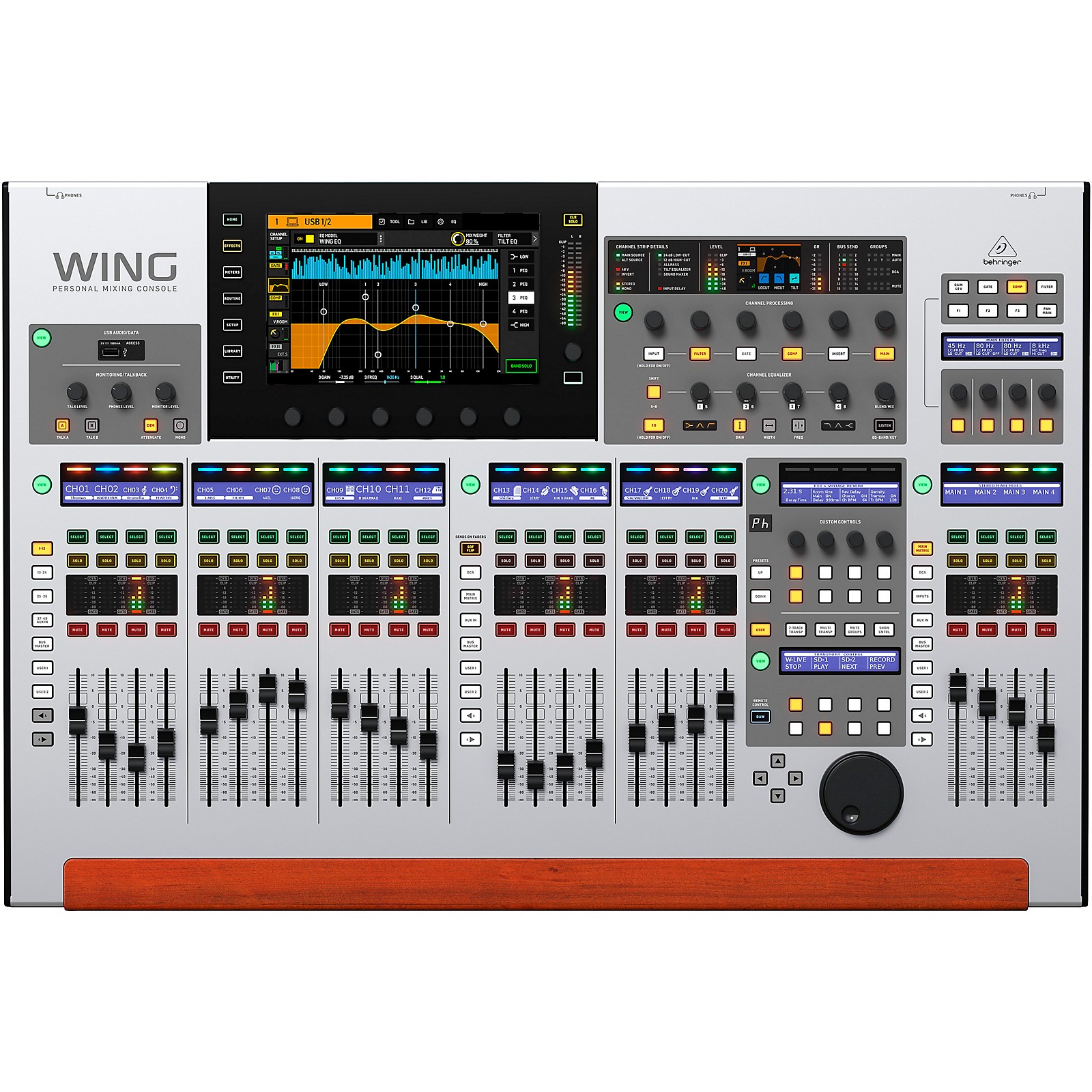 Behringer WING 48-Channel Digital Mixer With 24-Fader Control
