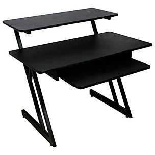 On-Stage Stands WS7500 Series Wood Workstation Black