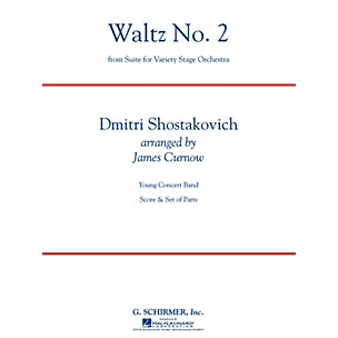 G. Schirmer Waltz No. 2 (from Suite for Variety Stage Orchestra) Concert Bnd Lvl 3 by Shostakovich Arranged by Curnow