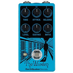 EarthQuaker Devices Warden Optical Compressor Guitar Effects Pedal