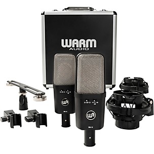 Warm Audio Warm Audio WA-14SP Authentic Recreation Of The Most Truthful Studio Mic Of All Time In Sequential Pair