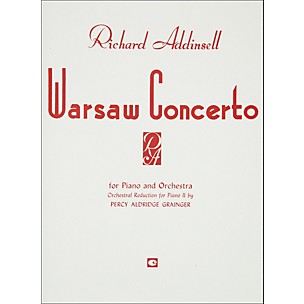 Hal Leonard Warsaw Concerto Piano Orchestra Duet Two Pianos Four Hands