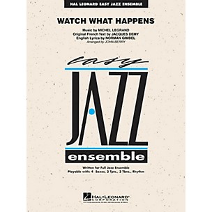 Hal Leonard Watch What Happens Jazz Band Level 2 Arranged by John Berry