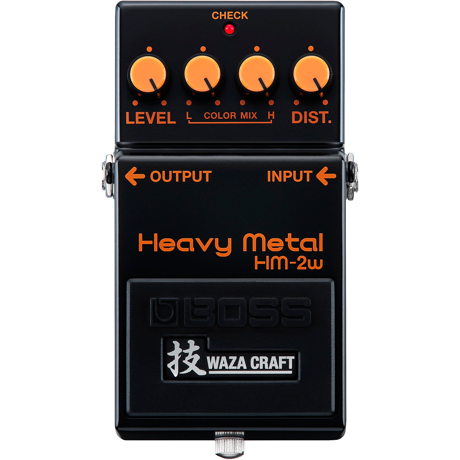BOSS ( ボス ) HM-2W Heavy l WAZA CRAFT BOSS Waza Craft HM-2W Heavy Metal Distortion Effects Pedal