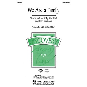 Hal Leonard We Are a Family ShowTrax CD Composed by John Jacobson