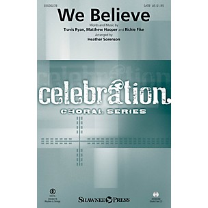 Shawnee Press We Believe Studiotrax CD by Newsboys Arranged by Heather Sorenson