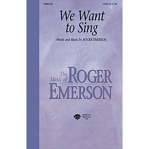 Hal Leonard We Want to Sing ShowTrax CD Composed by Roger Emerson