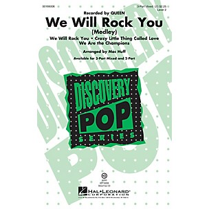 Hal Leonard We Will Rock You (Medley) (Discovery Level 2) ShowTrax CD by Queen Arranged by Mac Huff