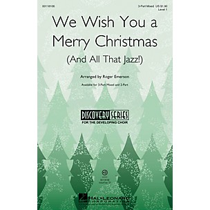 Hal Leonard We Wish You a Merry Christmas (and All That Jazz) (Discovery Level 1) VoiceTrax CD by Roger Emerson