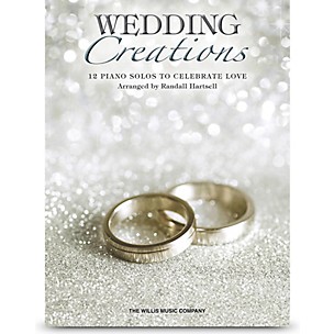 Hal Leonard Wedding Creations - Intermediate to Advanced Level Piano Solos by Randall Hartsell