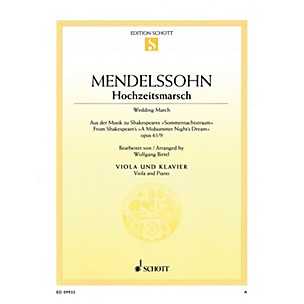 Schott Wedding March - Op. 61, No. 9 from A Midsummer Night's Dream by Felix Mendelssohn Bartholdy