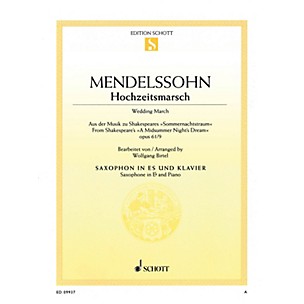 Schott Wedding March from A Midsummer Night's Dream Op. 61, No. 9 [Hochzeitsmarsch] Woodwind Series Book