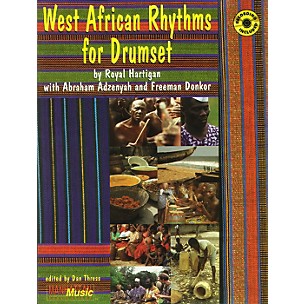 Alfred West African Rhythms for Drumset (Book/CD)