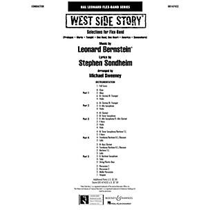 Hal Leonard West Side Story (flex-band) Full Score Concert Band